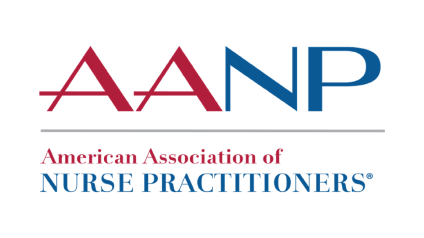AANP logo representing Grateful Healthcare's certified nurse practitioner, Carol Williams, as a proud member of the American Association of Nurse Practitioners.